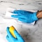 Handcare Disposable Gloves, 4 mil Palm, Nitrile, Powder-Free, M, 100 PK, Blue HC-NEBL40MD - alternate 4